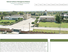 Tablet Screenshot of nim.gov.pk